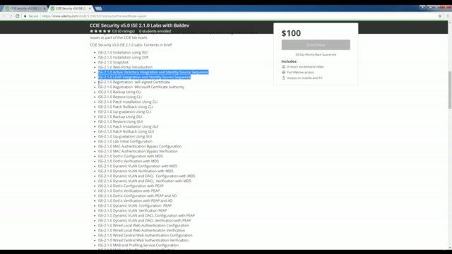 CCIE Security - ISE 2.1.0 Deep Dive: Labs – Screenshot 2