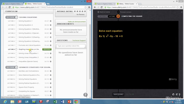 Topics in Algebra: Strategies for Solving Equations – Screenshot 2