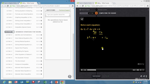 Topics in Algebra: Strategies for Solving Equations – Screenshot 4