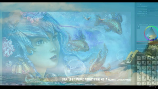 Getting Started With Digital Painting Using Krita – Screenshot 1