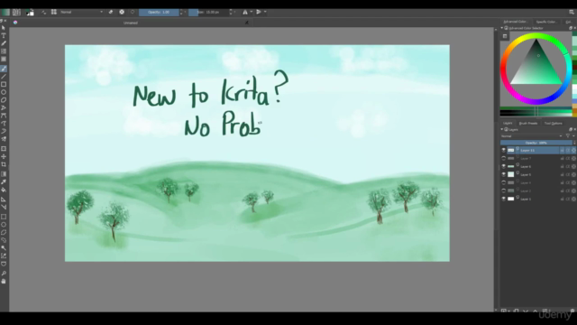 Getting Started With Digital Painting Using Krita – Screenshot 4