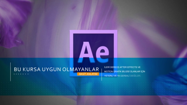 Türkçe Adobe After Effects Temel Eğitim Ve Logo Animasyon – Screenshot 3