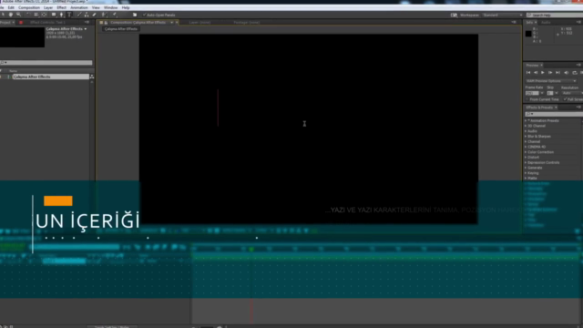 Türkçe Adobe After Effects Temel Eğitim Ve Logo Animasyon – Screenshot 4