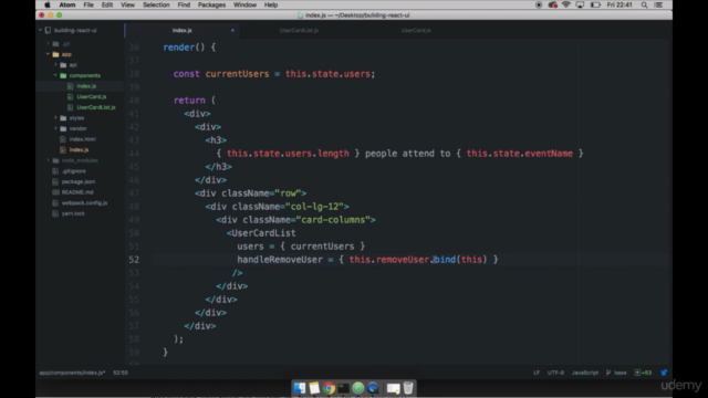 Building User Interfaces with React.js – Screenshot 3