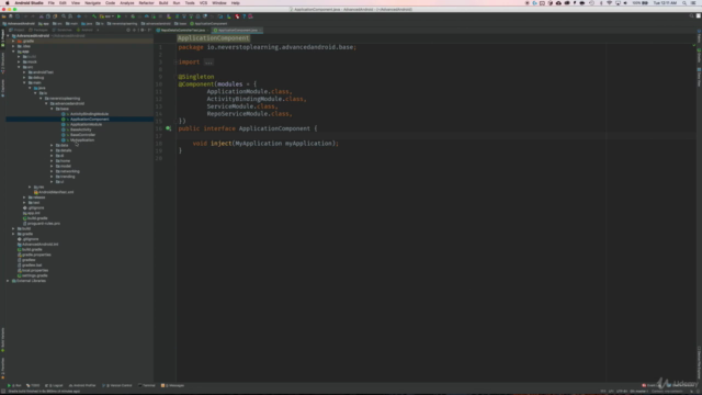 Advanced Android - Architecture with Dagger 2 and more – Screenshot 2