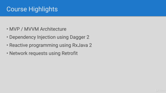 Advanced Android - Architecture with Dagger 2 and more – Screenshot 3