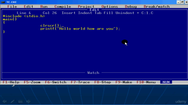 C Language in Telugu – Screenshot 4