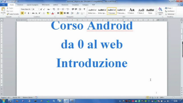 Java Android: Realizzare Mobile Apps da zero – Screenshot 1