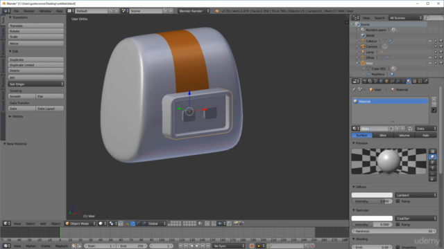 Introdução ao antigo Blender 2.7x – Screenshot 2
