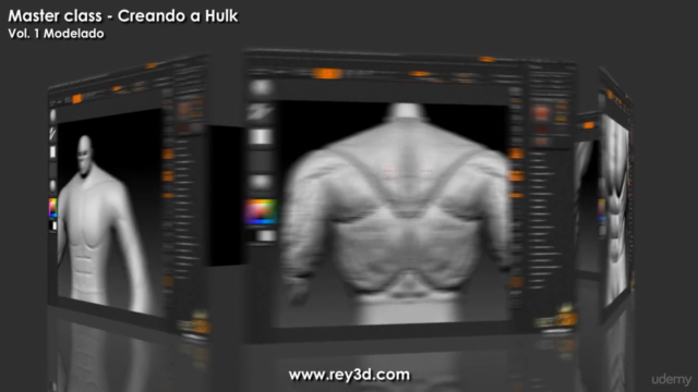 Esculpido orgánico de personajes 3D en Maya y ZBrush – Screenshot 2