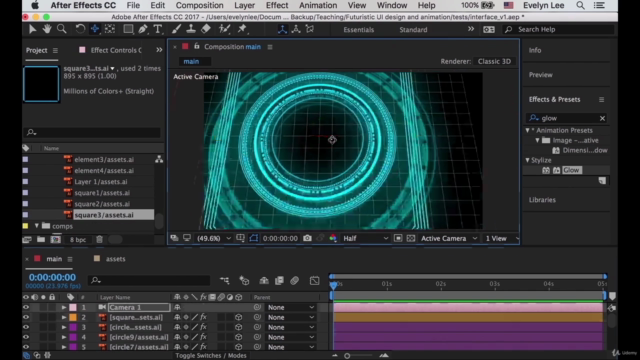 Create HUD graphics in After Effects and Illustrator – Screenshot 3