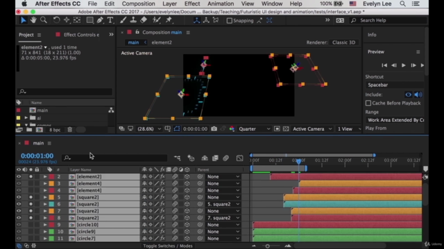 Create HUD graphics in After Effects and Illustrator – Screenshot 4