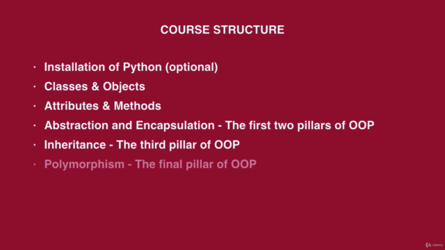 Python OOP : Four Pillars of OOP in Python 3 for Beginners – Screenshot 1