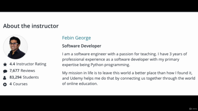Python OOP : Four Pillars of OOP in Python 3 for Beginners – Screenshot 3