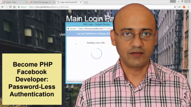 Become PHP Facebook Developer: Password-Less Authentication – Screenshot 2