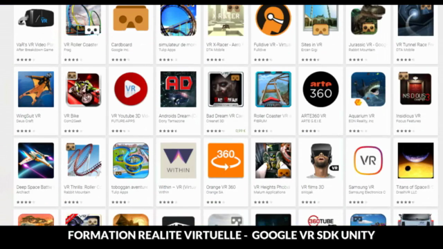Développer un jeu en Réalité virtuelle avec Unity – Screenshot 1