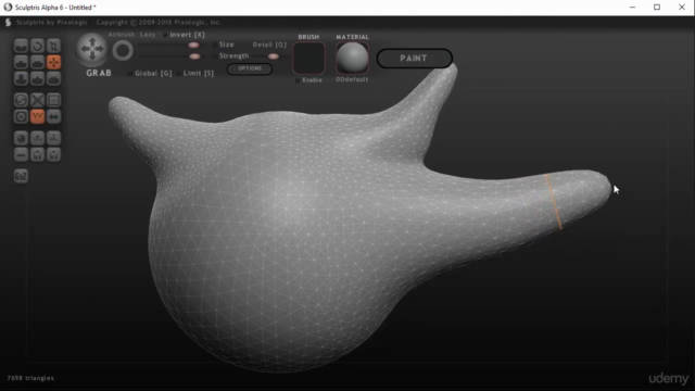 Sculptris – Screenshot 2