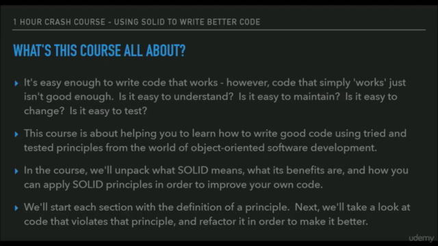 Using SOLID Principles to Write Better Code - A Crash Course – Screenshot 3