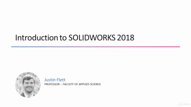 Introduction to SOLIDWORKS – Screenshot 1