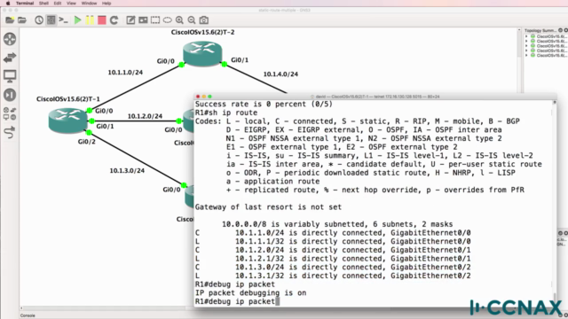 Static Routing: Cisco CCNA 200-301 exam preperation - Screenshot_01