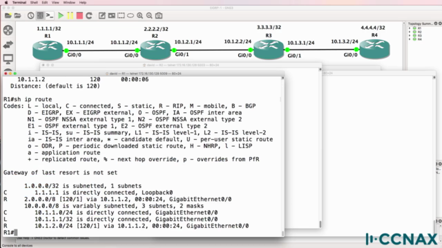 RIP troubleshooting: Cisco CCNA preparation – Screenshot 1