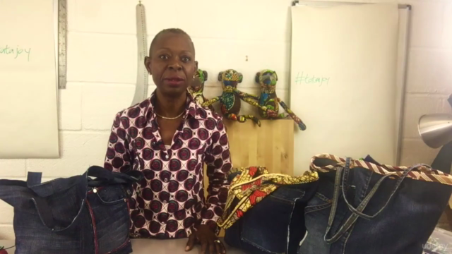 Sewing: Making a Tote bag using recycled jeans – Screenshot 1