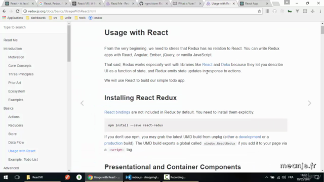 React et Redux par la pratique – Screenshot 3