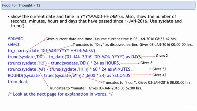 Step by Step Practical Oracle SQL with real life exercises – Screenshot 3