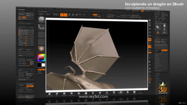 MEGA PACK 5 en 1 Esculpido orgánico de personajes 3D ZBrush – Screenshot 2