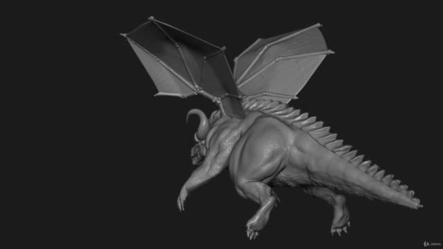 MEGA PACK 5 en 1 Esculpido orgánico de personajes 3D ZBrush – Screenshot 4
