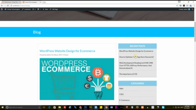 WordPress Web Design and Advanced Theme Development – Screenshot 2