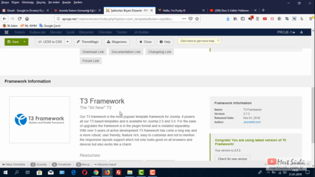 Joomla Sistem Uzmanlığı Eğitimi – Screenshot 3