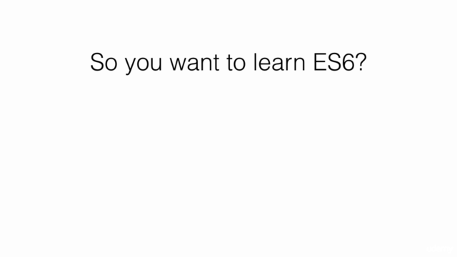 ES6 / EcmaScript Fast Crash Course - Screenshot_01