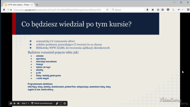 C# .NET od Podstaw do Tworzenia Aplikacji w WPF i XAML – Screenshot 1