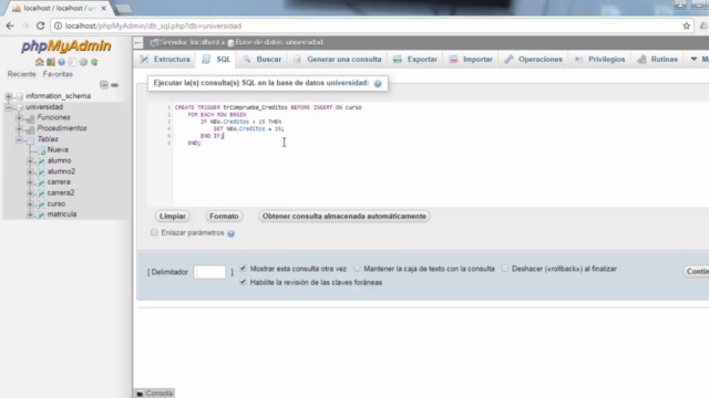 SQL para administración de Bases de Datos con MySQL – Screenshot 4