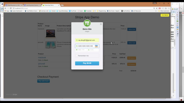 Learn Web Payment Processing with Stripe - A Quick intro - Screenshot_02