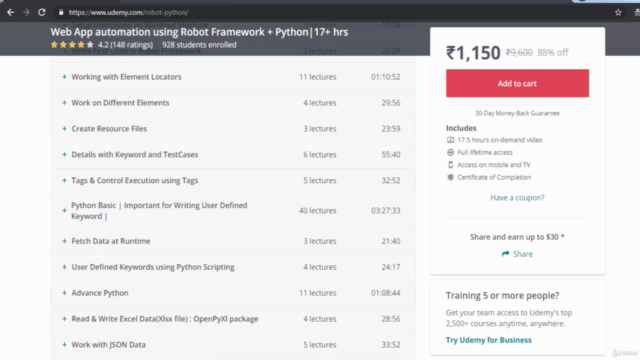 Learn Robot Framework (Selenium) from Industry Expert|22+hr – Screenshot 2