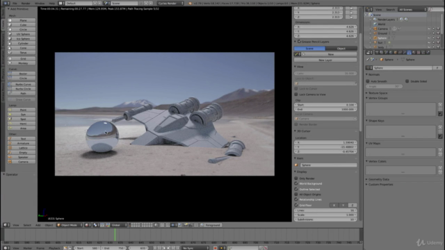 Blender for VFX - Learn to add realistic CGI into footage – Screenshot 3