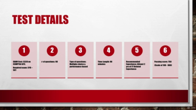 CompTIA Security + Certification (SYO-501) : Training Course – Screenshot 2