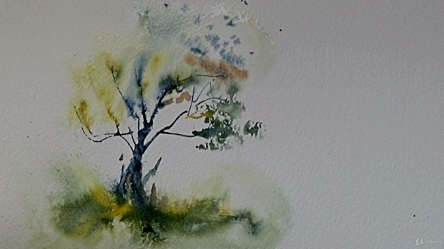 Painting Textures in Watercolor – Screenshot 4