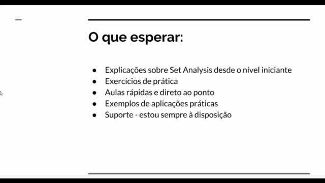 Qlikview Set Analysis do Zero – Screenshot 1