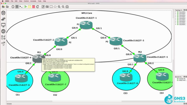 CCNA MPLS Core technologies and MPLS Layer 3 VPNs: Exam prep – Screenshot 4