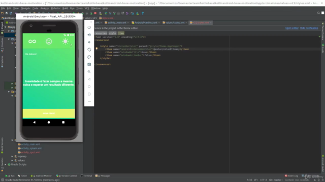 Desenvolvimento de Aplicativos Android usando Kotlin – Screenshot 4