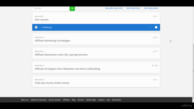 Affiliate Marketing 2022 ohne Webseite und ohne Linkbuilding – Screenshot 3