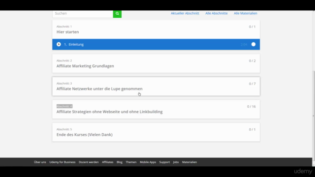 Affiliate Marketing 2022 ohne Webseite und ohne Linkbuilding – Screenshot 4