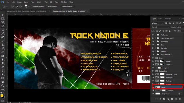 Design Tickets and Vouchers in Photoshop and Illustrator – Screenshot 2