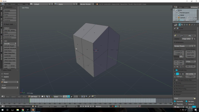 Basics of 3D Graphics with Blender 2.7x – Screenshot 1