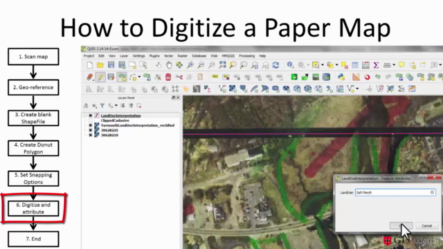 QGIS for Beginners #2:Georeference, Digitize in QGIS3 +eBook – Screenshot 4