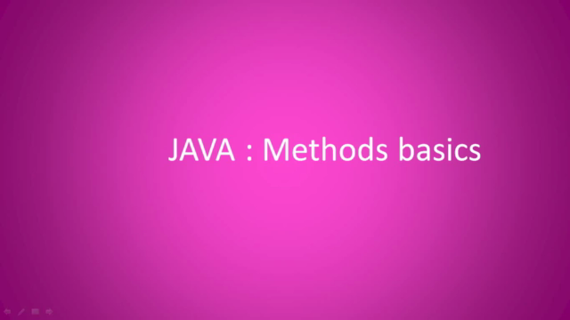 Java Programming(Methods):basics for beginners – Screenshot 1