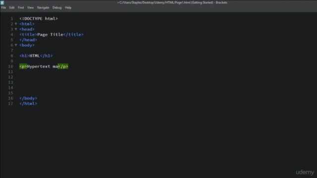 HTML & CSS Guide - Create your First Website in 2023 – Screenshot 2
